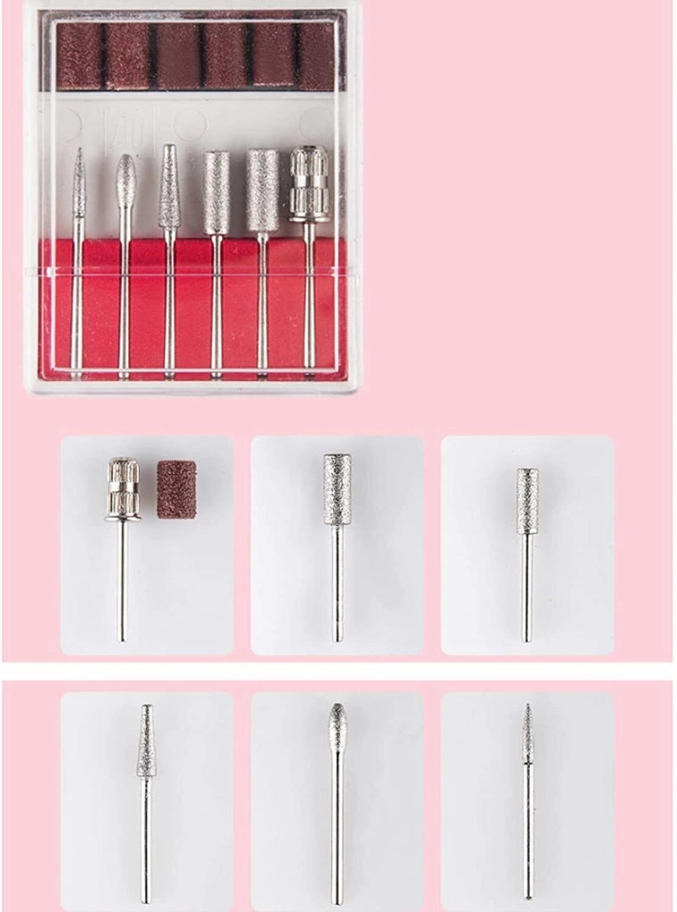 FRESA UNGHIE PORTATILE 35000 GIRI RICARICABILE MANICURE PEDICURE NAIL YT-928