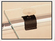 BL SUPPORTI CON VENTOSA PER TUBO BIANCO 4 PZ- 6,0 blister