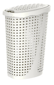 Portabiancheria Cesta Biancheria Litri 43 Paglia 60X40X32 Cm Panna - Bama