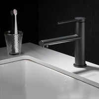 Rubinetto Da Lavabo Rea Oval Black Low