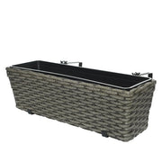 BALCONIERA SALISBURGO 60X18XH19CM GRIGIA