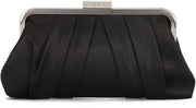 Borsa Clutch Classica Pieghevole per Donna in Satin Elegante Forme Formali Borsa Clutch Pieghevole Simple Classica