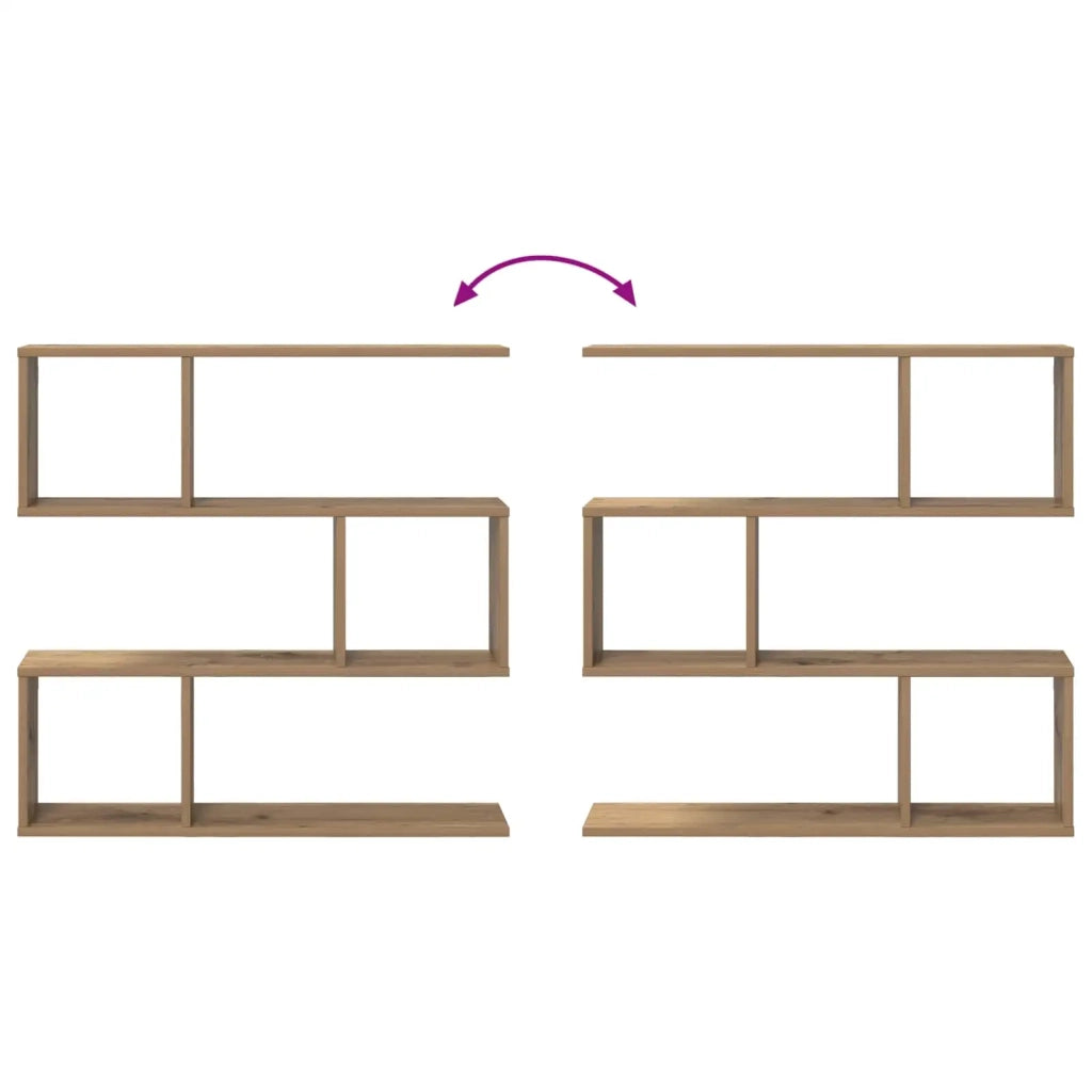 Scaffale da parete Rovere Artigianale 80 x 12 x 79,5 cm 8012283
