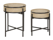 TAVOLINETTI COPPIA FUJI CM � 40X50-35X40