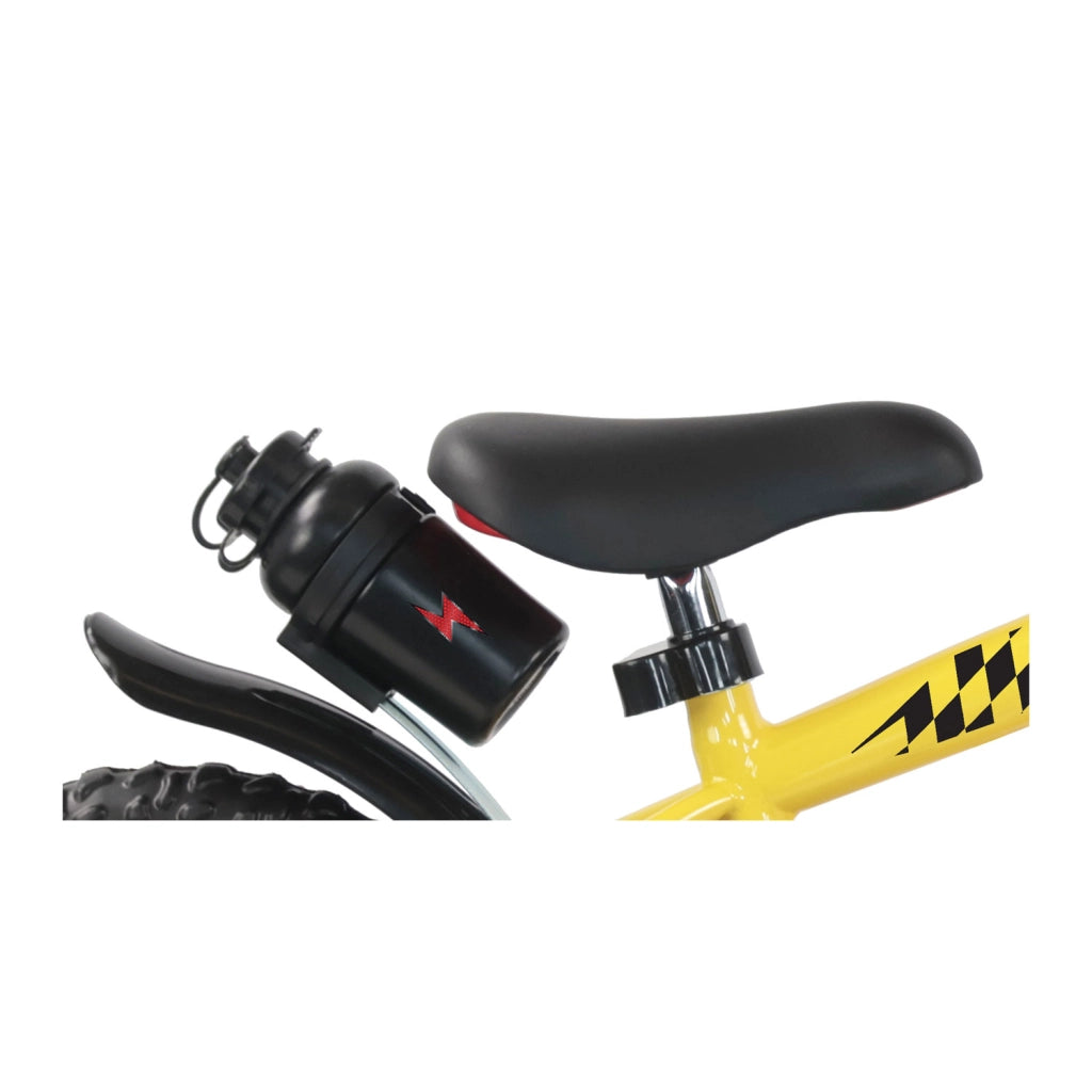 Bicicletta per Bambini 12" Turbo Race Freno Caliper e Stabilizzatori in Acciaio Hi-Ten Giallo