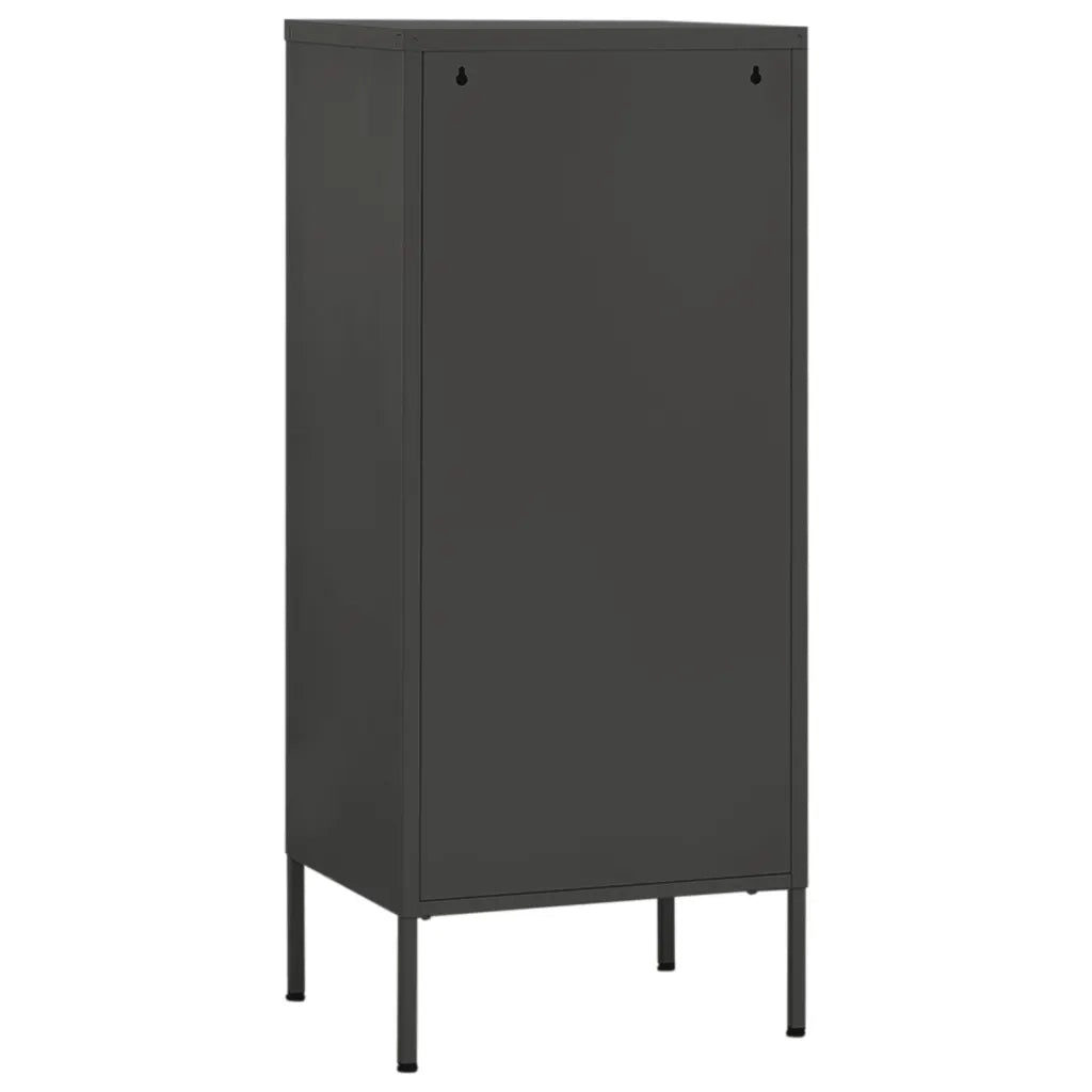 Armadietto Antracite 42,5x35x101,5 cm in Acciaio