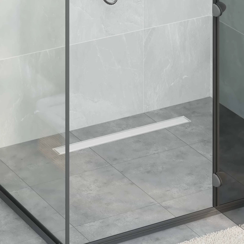 Drenaggio doccia 2 in 1 Argento 80 cm Acciaio Inox 304 CFW7454945