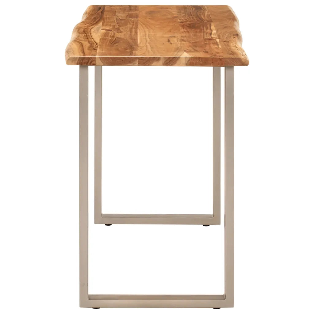 Tavolo da Pranzo | Tavolo da cucina 110x50x76 cm Legno Massello di Acacia