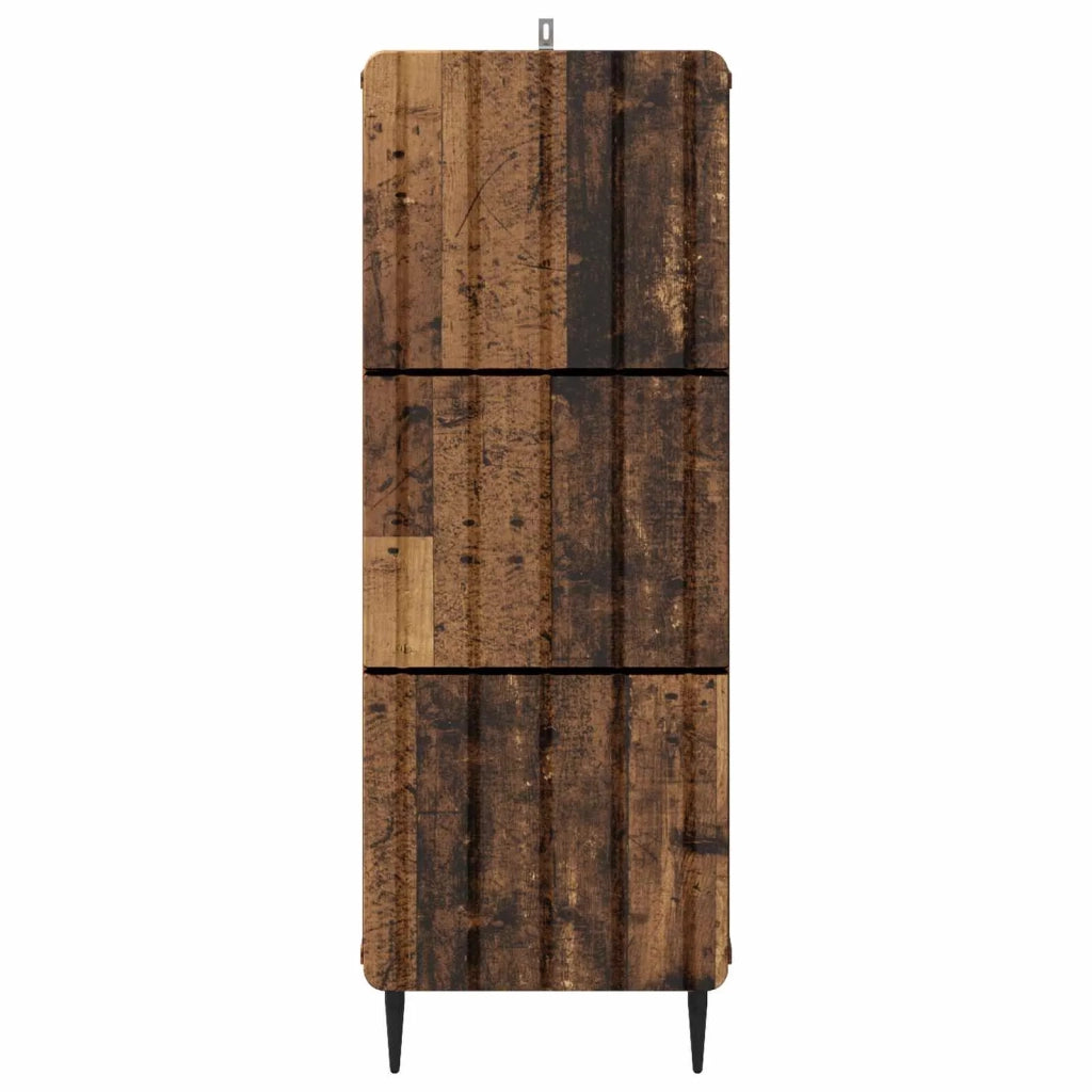Mobile con Cassetti Legno antico 33 x 34,5 x 92 cm