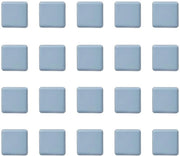 Gli strumenti di fissaggio per pavimenti 20 pezzi - Gli strumenti di fissaggio autoadesivi 20 x 20 mm - Protezione del pavimento - Mobili pesanti - Installazione facile - Duratura