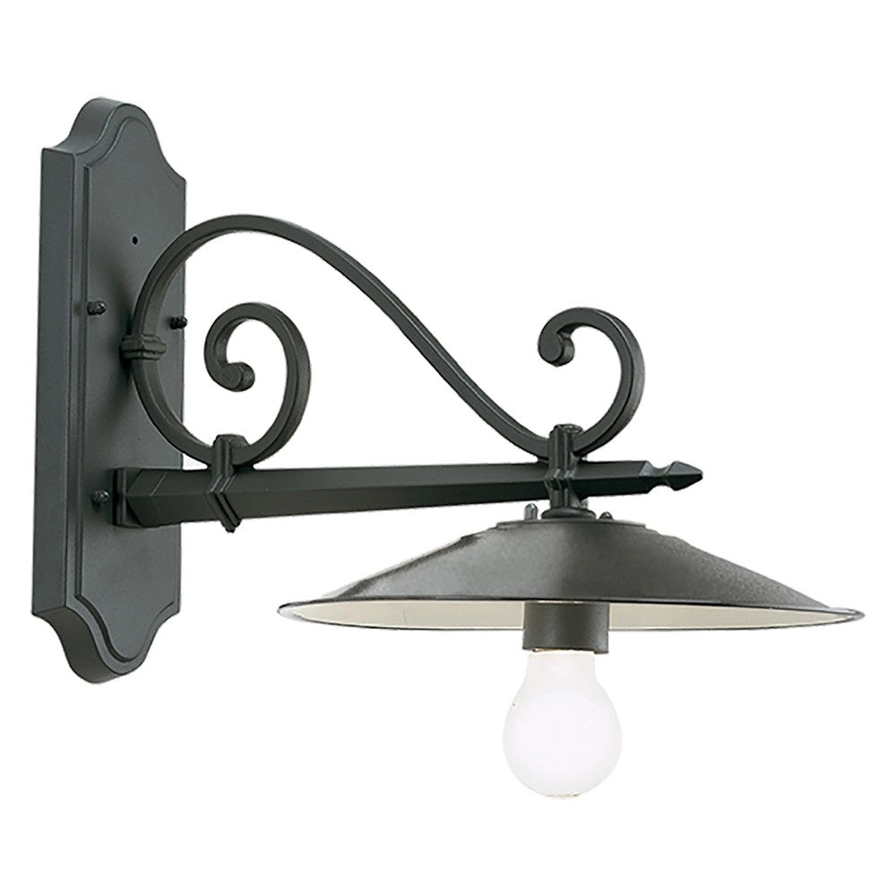 APPLIQUE MEDIA ANTIQUE 25W CM 45X34,5X30 GRIGIO