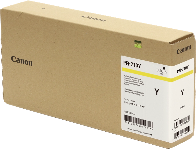Canon Large Format Canon PFI-710 Y Cartucce giallo 700 ml