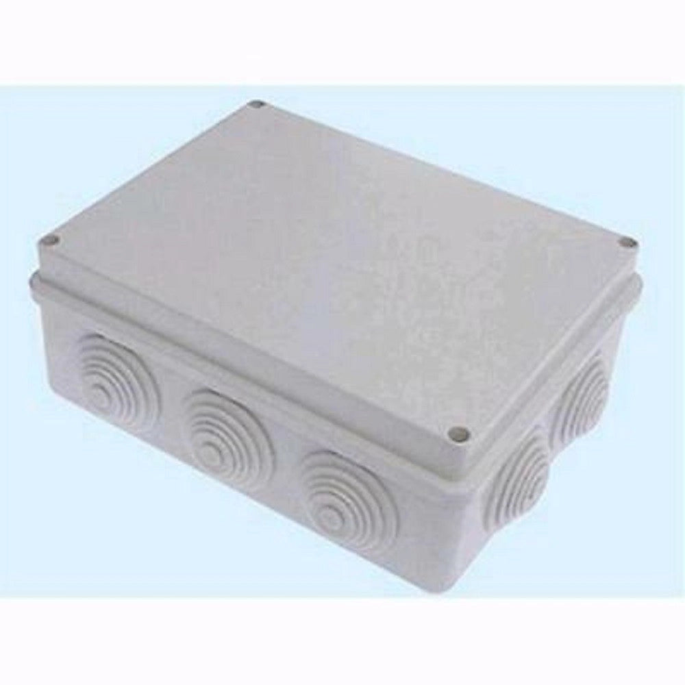 Trade Shop - Scatola Stagna Di Derivazione Passacavi Coperchio Con Viti 150x110x70mm Ip55 -