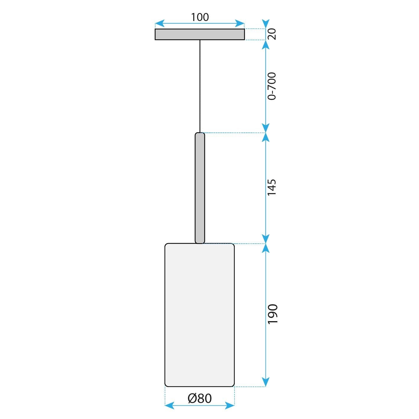 Lampada Da Soffitto APP1700-1CP Amber C