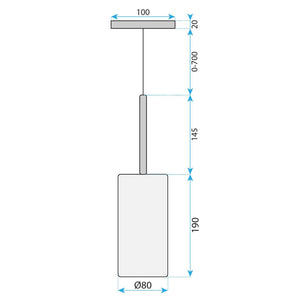 Lampada Da Soffitto APP1700-1CP Amber C