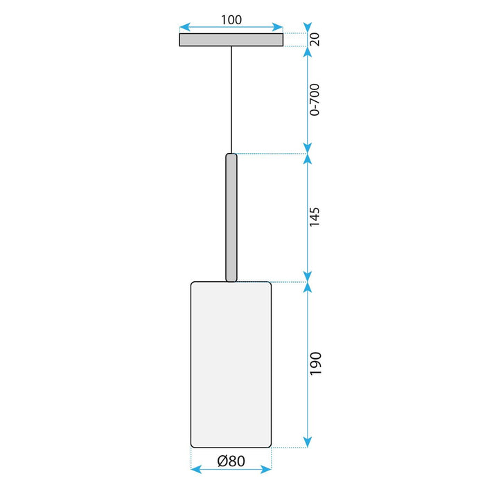 Lampada Da Soffitto APP1700-1CP Amber C