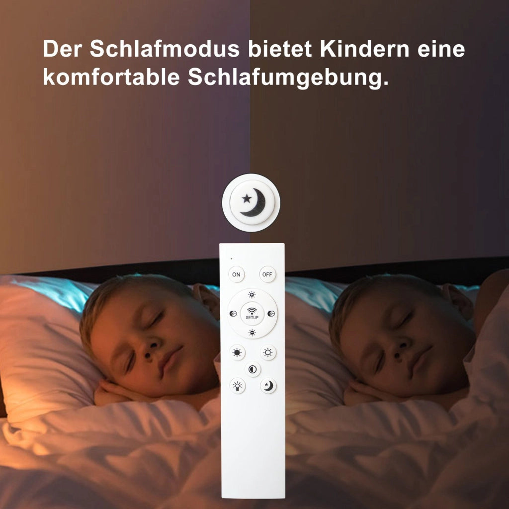 ZMH Lampada da soffitto plafoniera LED moderna bianco nero per camera letto