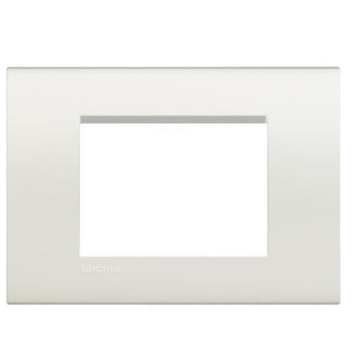 Bticino 4 pezzi placca 3 posti bianca living light lna4803bi in tecnopolimero