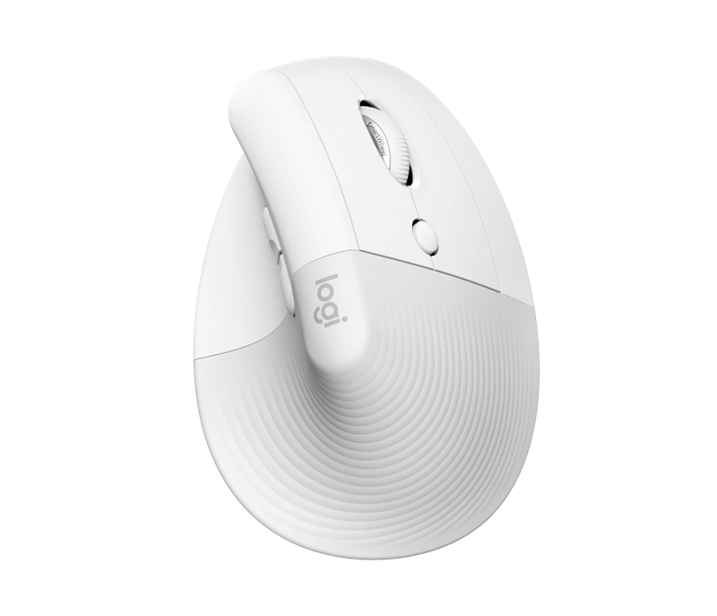 ORIGINAL Logitech Accessori per computer Bianco 910-006477 Maus Mouse ergonomico verticale Lift per Mac