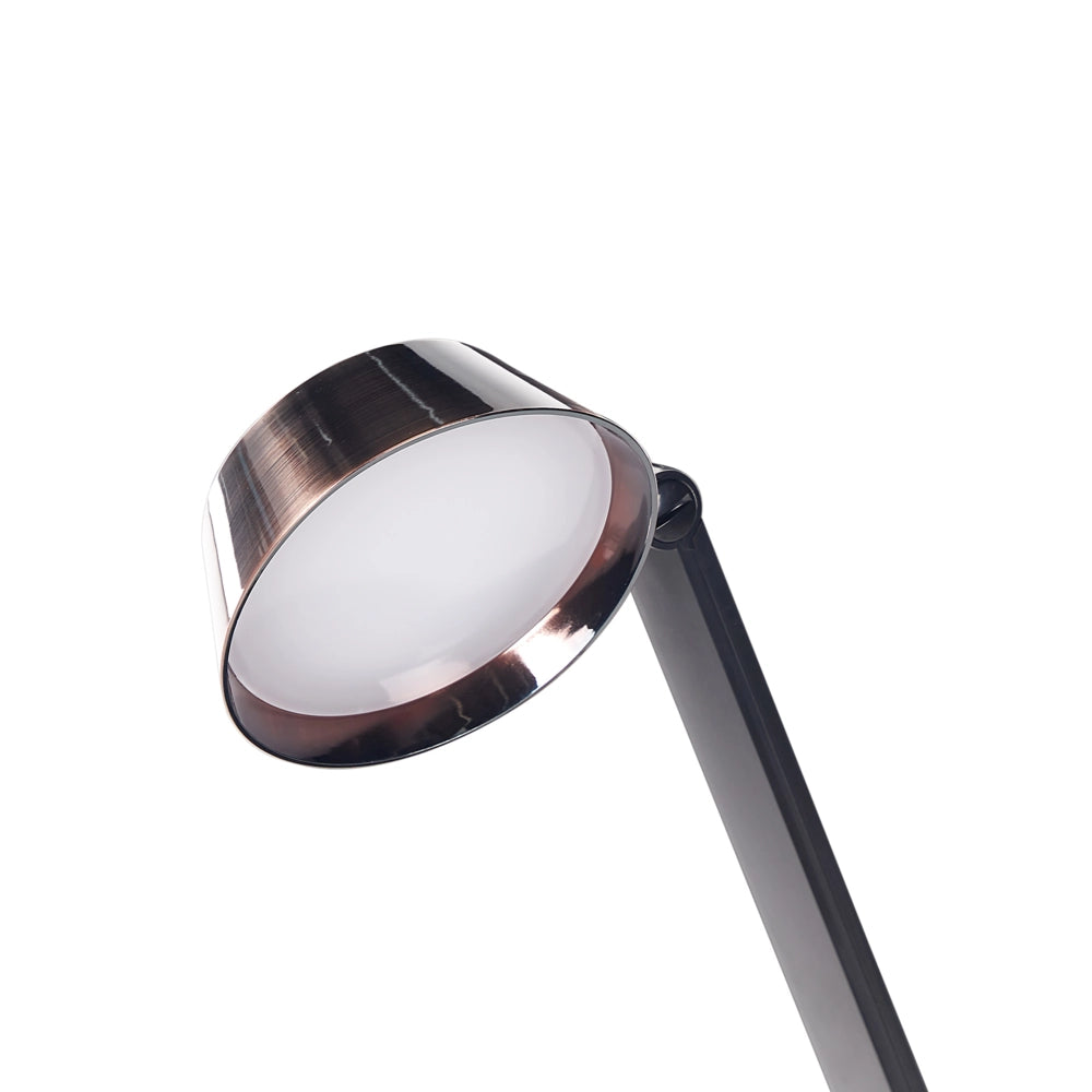 Lampada a LED rame con piastra metallica con supporto usb 40 cm cameretta ufficio soggiorno