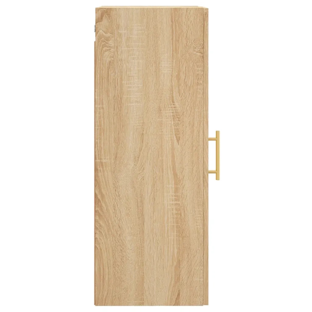 vidaXL Mobile a Parete Rovere Sonoma 34,5x34x90 cm