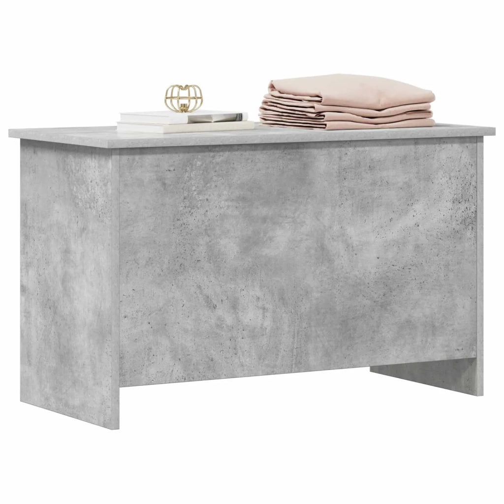Cassa di stoccaggio Grigio Cemento 80 x 40 x 50 cm 8011262