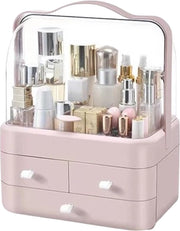 Organizzatore per trucco - Scatola di conservazione - Borsa per trucco - Valigetta per trucco - Rosso - 35x27x18CM