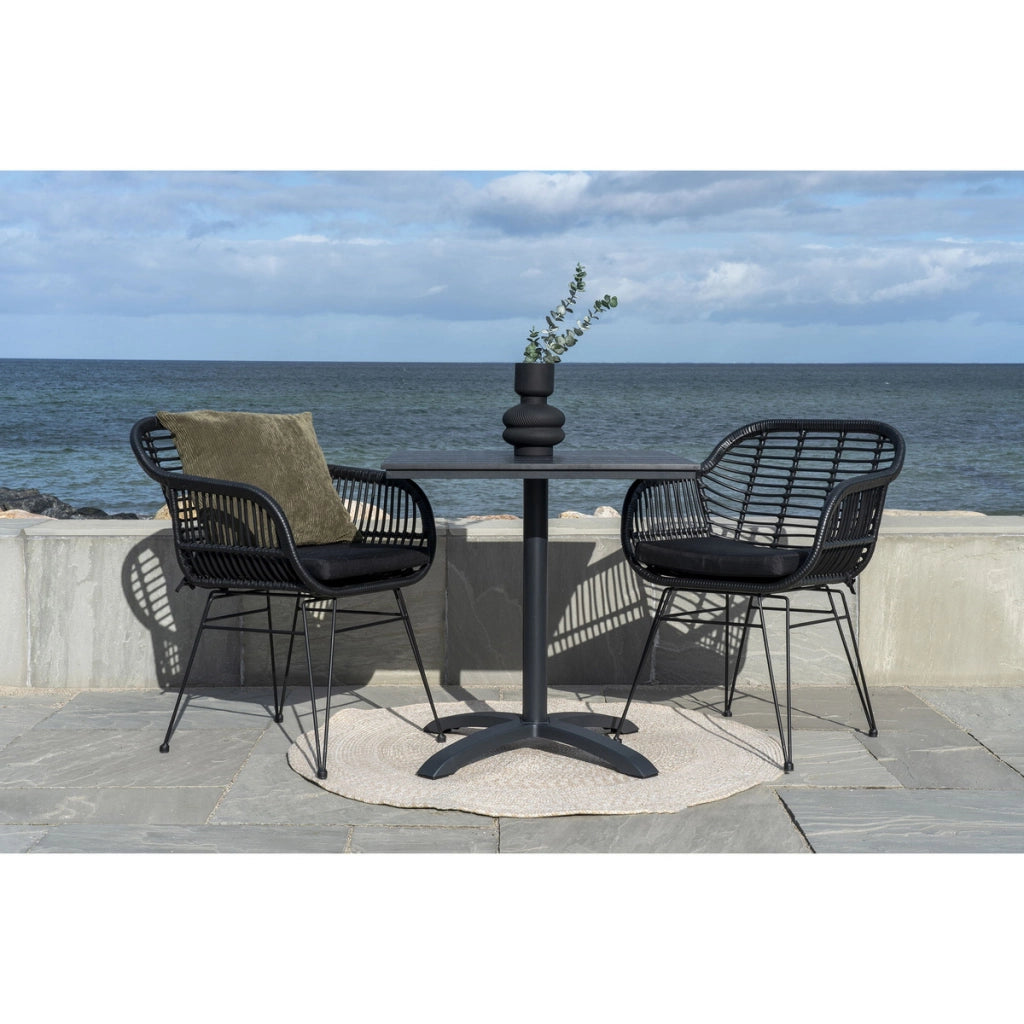 Tappeto Rotondo Menorca, Beige, Pet, 120x120x1 cm