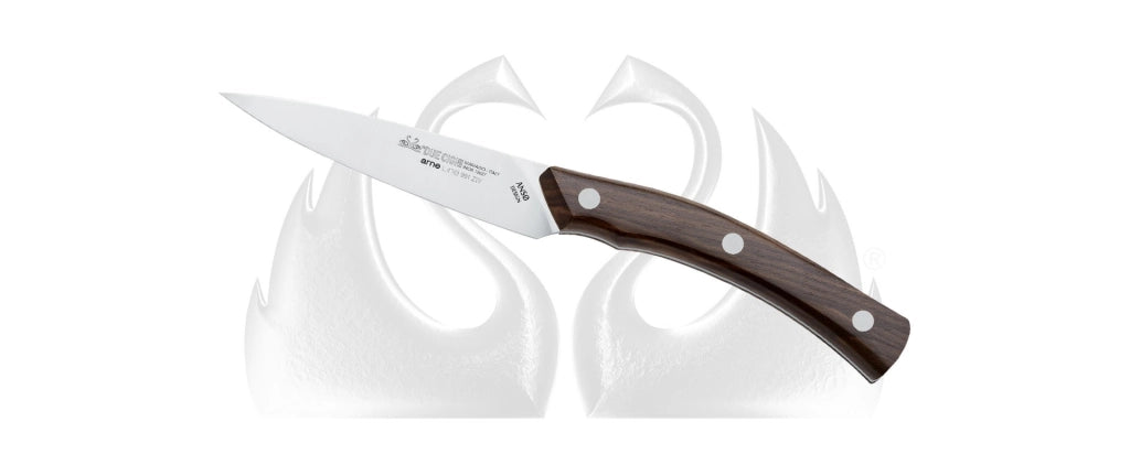 ARNE, Coltello Utility 10 cm Madera, Due Cigni