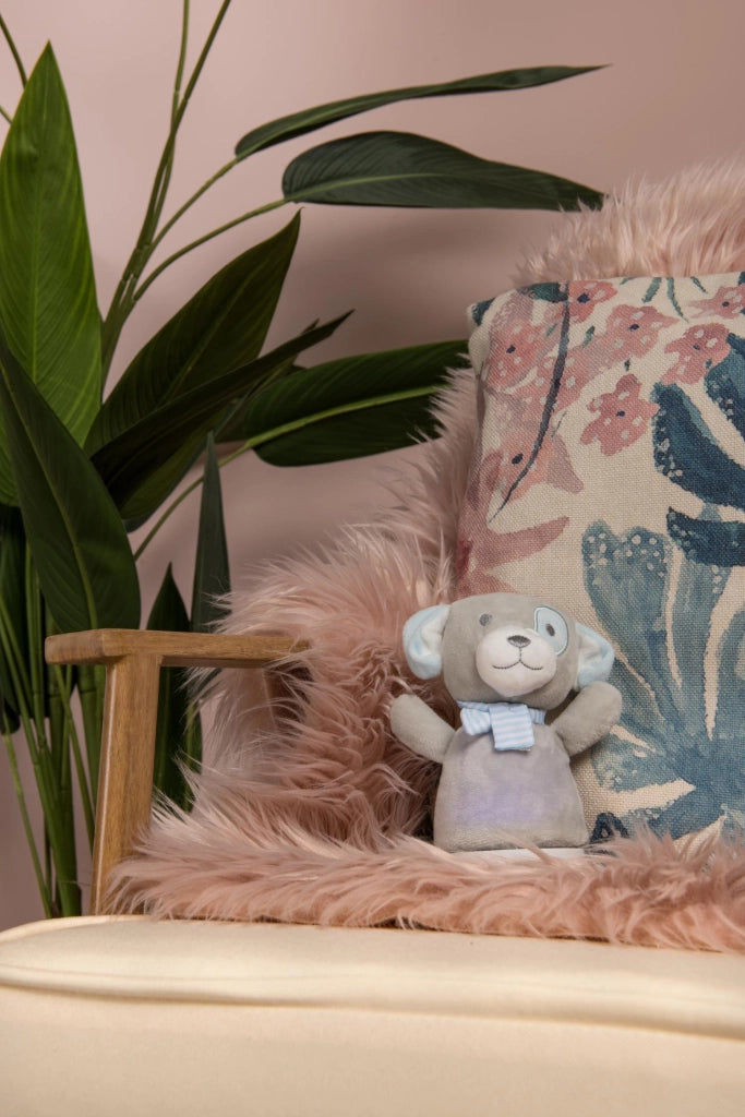 Lampada notturna bambini DOLLY cane grigio LED Lucide
