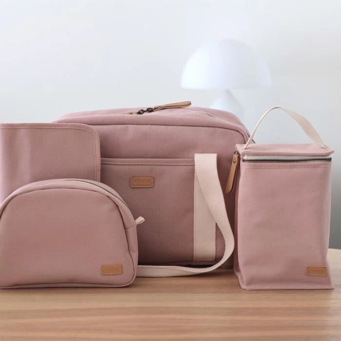 BEABA, Marsupio pappa, isotermico, rosa cipria