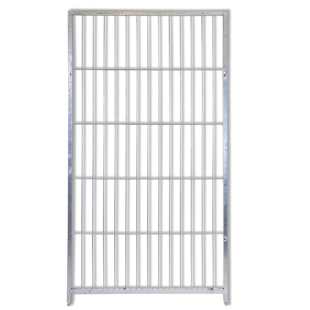 Box per cani da esterno coperto e retro in legno zincatura a caldo da 200x300xh180 cm