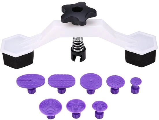 Set di riparazione di un trapano senza l'olio - Kit di sostituzione di un trapano - Attrezzatura per carrozzeria - 1 trapano di sostituzione + 8 strisce di adesivo - Metallo di alta qualità - Robusto e affidabile
