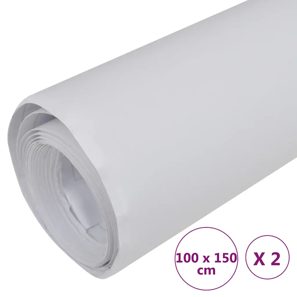 Pellicole per Auto 2 pz Bianco Opaco 100x150cm CFW6298386