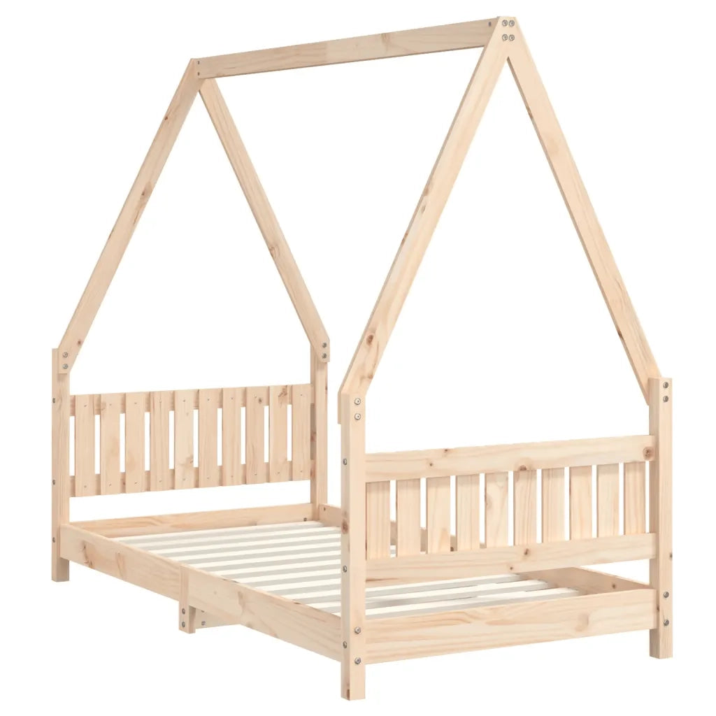 Giroletto per Bambini | Letto Infantile | Lettino 80x160 cm in Legno Massello di Pino