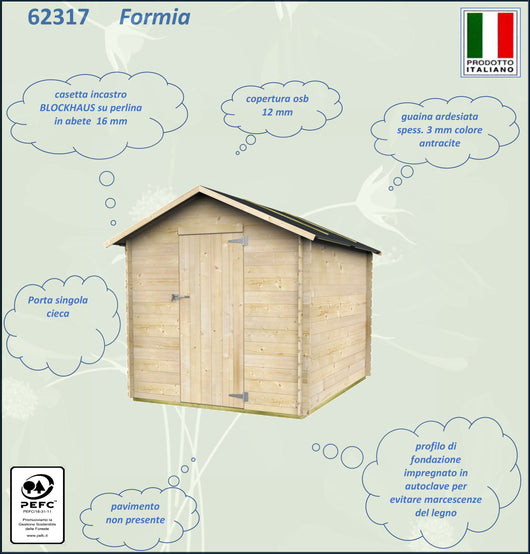 Casetta Bh16 Formia 178X218 Cm Psc Pefc