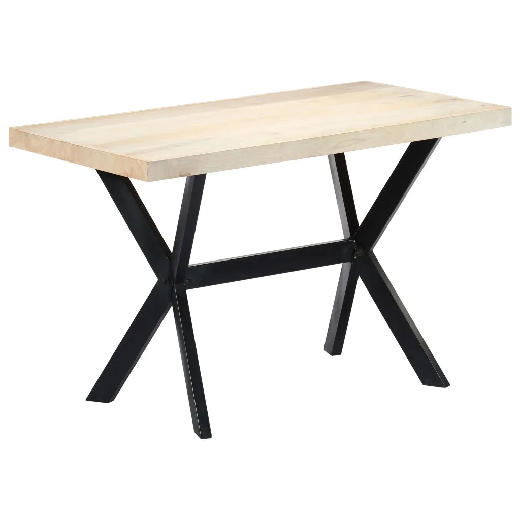 Tavolo da Pranzo 120x60x75 cm in Legno Massello di Mango 247442