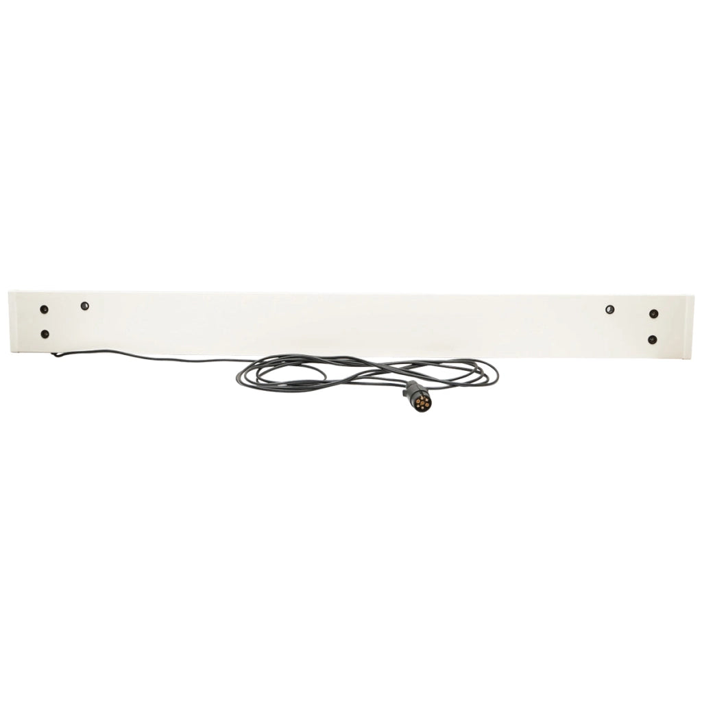 Barra di traino con lampade a LED, cavo da 6 m, spina a 7 poli 1500x140x20 mm Breckner Germany