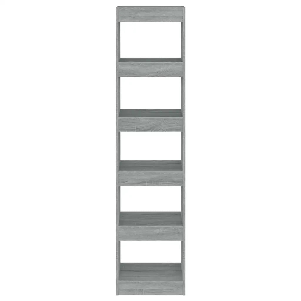 Libreria/Divisorio Grigio Sonoma 40x30x166 cm 813594