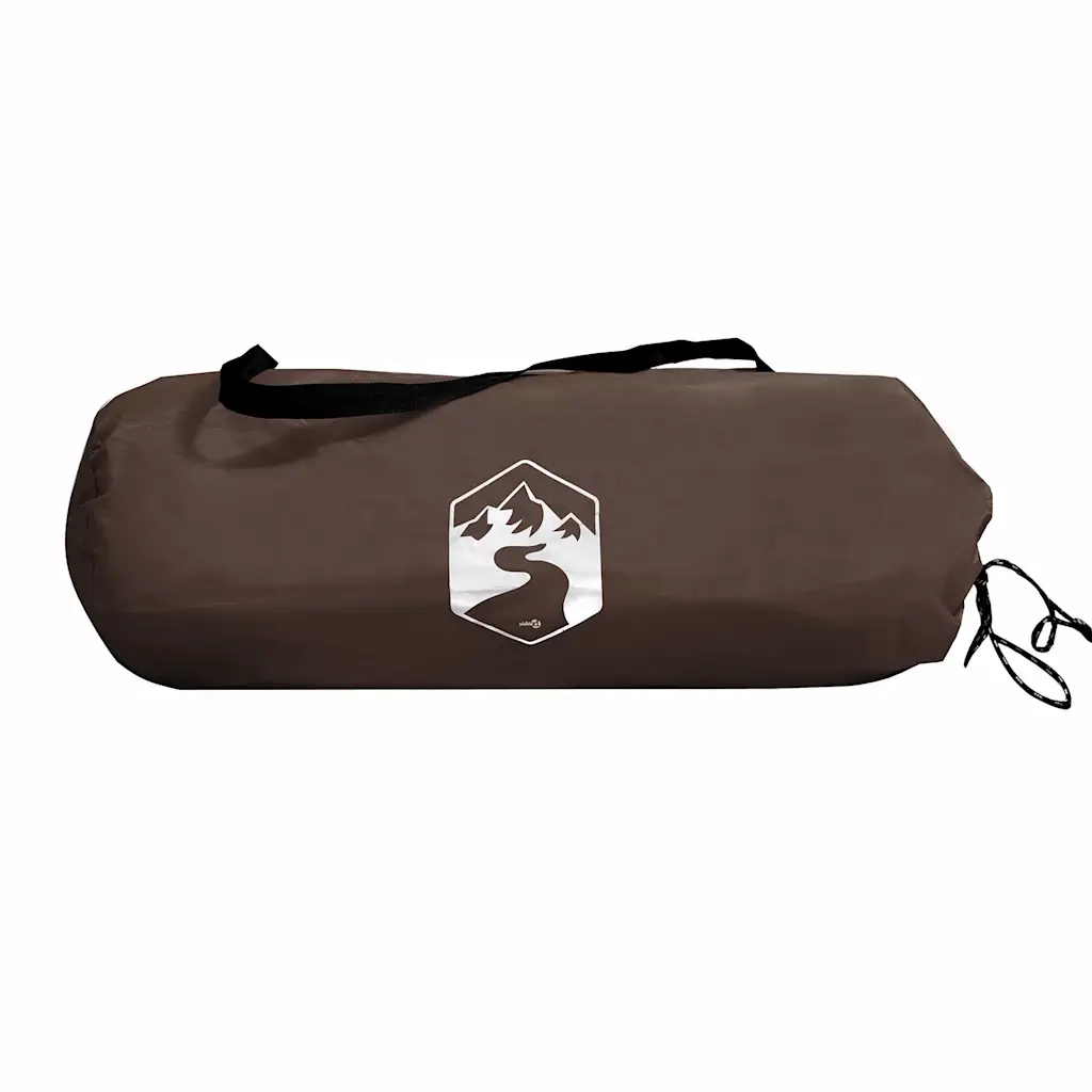 Tenda da Doccia Marrone Impermeabile 4009477