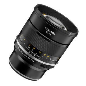MF 85mm F1.4 MK2 MFT obiettivo per ritratti con messa a fuoco manuale e lunghezza focale fissa per attacco MFT, seconda generazione DC-GH5, DC-G91, Olympus OM-D E-M1 X