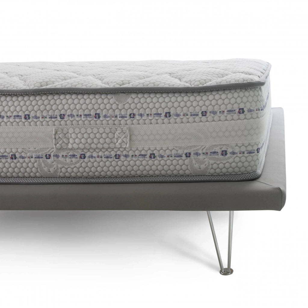 Materasso singolo Atilla, Materasso in Memory Foam e Molle insacchettate, 100% Made in Italy, Antiacaro e Anallergico, cm 90x200 h26
