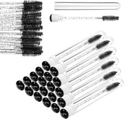 Set di spazzole per ciglia con asta 20 pz, applicatore per ciglia, kit di sostituzione ciglia, estensione ciglia, kit di pulizia ciglia, set di pulizia ciglia
