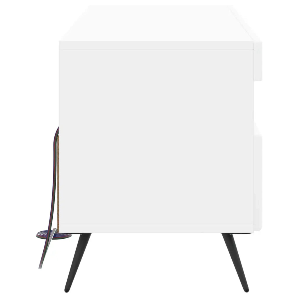 Mobile TV LED Bianco Legno ingegnerizzato 897655