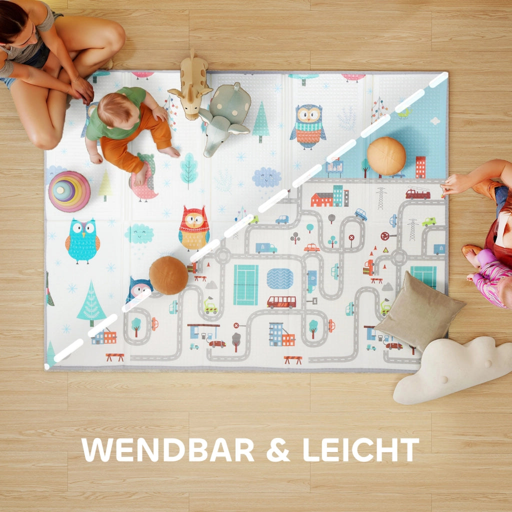 Tappeto gioco per bambini ¨C Minimal ¨C 1.5 cm spessore, antiscivolo