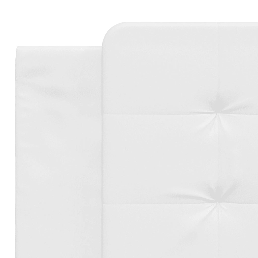 Cuscino Testiera-Cuscino per Testiera Zadar Bianco 183 cm in Similpelle