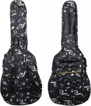 Cassa acustica per chitarra ukulele basso - nylon Oxford - 39/40 pollici - impermeabile - nero