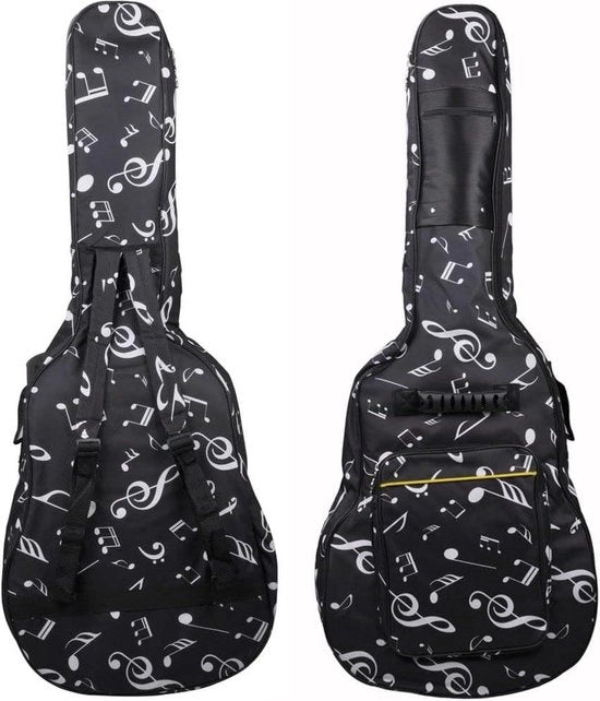 Cassa acustica per chitarra ukulele basso - nylon Oxford - 39/40 pollici - impermeabile - nero