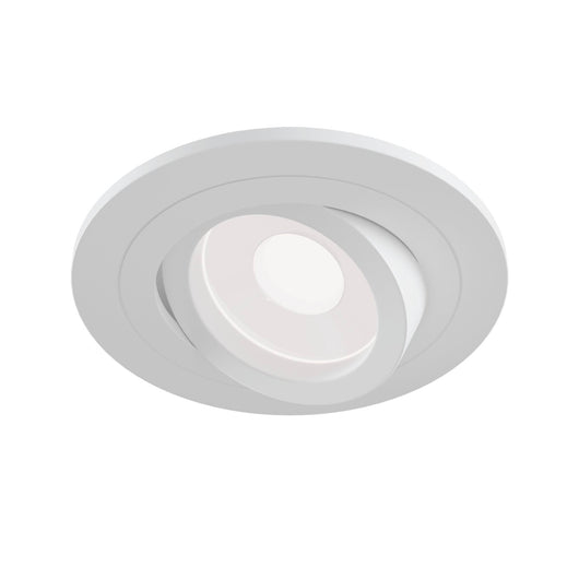 Faretto da incasso Downlight in Alluminio Atom Bianco