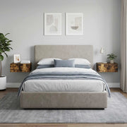 Mobiletto da notte a muro 2 pcs Rovere Fumo 49 x 34,5 x 20 cm 898116